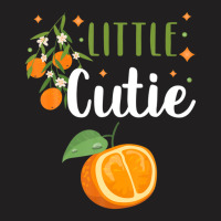 Little Cutie Baby Shower Orange 1st First Birthday Party T-shirt | Artistshot