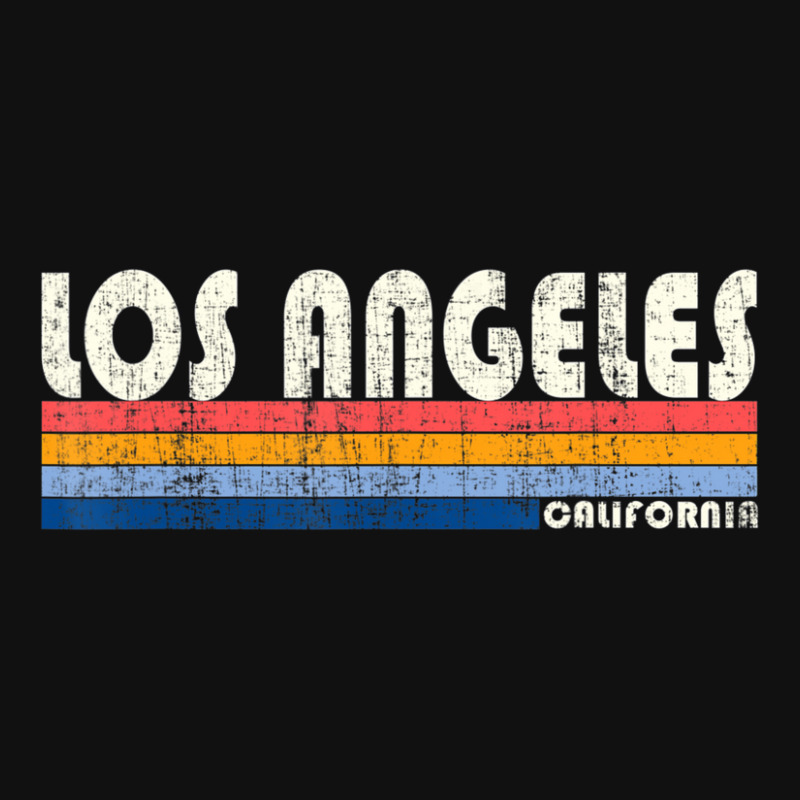 Vintage 70s 80s Style Los Angeles, Ca Baby Bibs by hongquangd | Artistshot