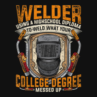 Hot Trend Steelworker Welder Using High School Diploma Welding Baby Beanies | Artistshot