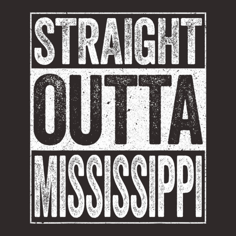 Hot Trend Straight Outta Mississippi Ms State Racerback Tank by yumgaugeteuda | Artistshot