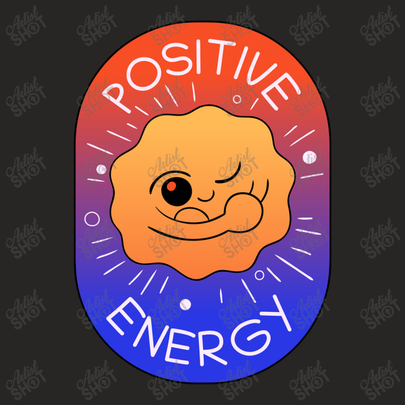 Positive Energy Ladies Fitted T-Shirt by thebrandal | Artistshot