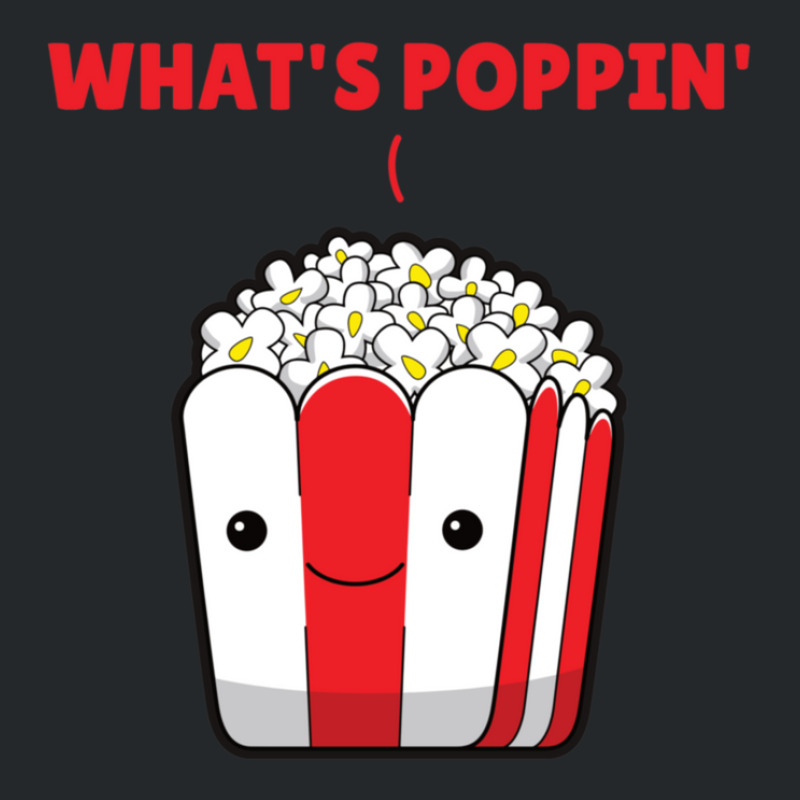 Popcorn Whats Poppin Funny Saying Crewneck Sweatshirt | Artistshot