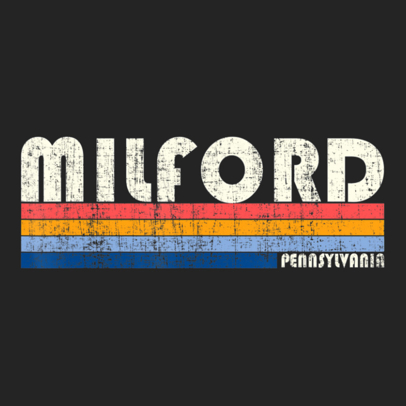 Vintage 70s 80s Style Milford Pa 3/4 Sleeve Shirt by hongquangd | Artistshot