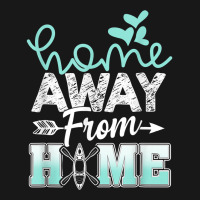 Home Away From Home Funny Canoeing T Shirt Flannel Shirt | Artistshot