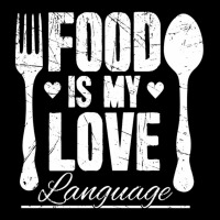 Food Is My Love Language Chef Maternity Scoop Neck T-shirt | Artistshot