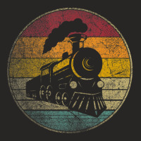 Limited Edition Train Vintage Distressed Retro Engineer Engine Conduct Ladies Fitted T-shirt | Artistshot