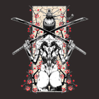 Hot Trend Japanese Samurai Girl And Vintage Sakura Cherry Blossom Gift Racerback Tank | Artistshot