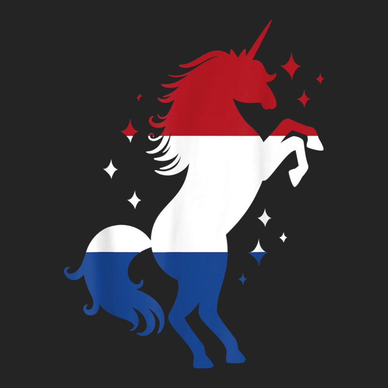 Proud Unicorn Netherlands Roots Holland Dutch Flag T Shirt 3/4 Sleeve Shirt | Artistshot