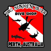 Big Sunken Butt Dive Shop Vintage T-shirt | Artistshot