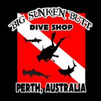 Big Sunken Butt Dive Shop Fleece Short | Artistshot