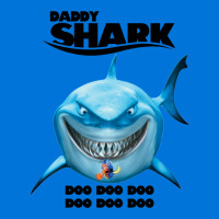 Daddy Shark   Finding Nemo Portrait Canvas Print | Artistshot