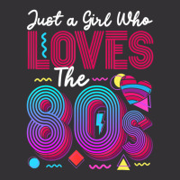 Hot Trend 80s Costume Just A Girl Who Loves The 80s Vintage Short | Artistshot