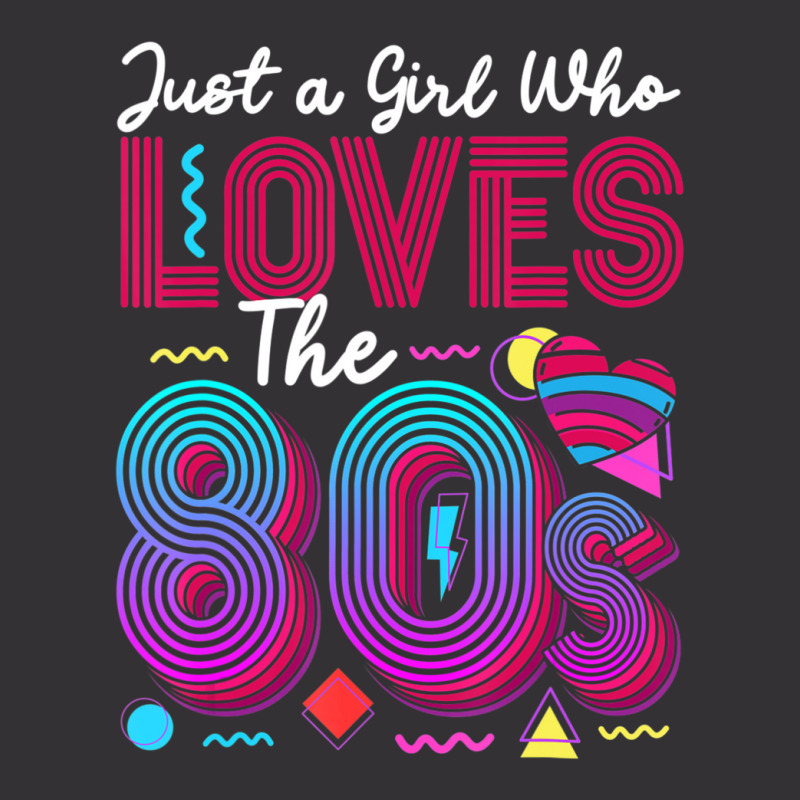 Hot Trend 80s Costume Just A Girl Who Loves The 80s Vintage Short | Artistshot