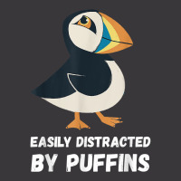 Puffin Easily Distracted Puffin Bird Lover Seabird Lover T Shirt Ladies Curvy T-shirt | Artistshot