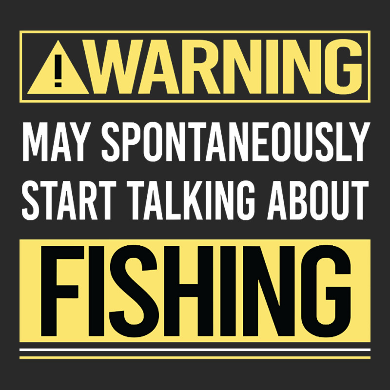 Hot Trend Warning About Fishing Printed hat by greggjvandervor | Artistshot