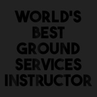 World's Best Ground Services Instructor T Shirt Backpack | Artistshot