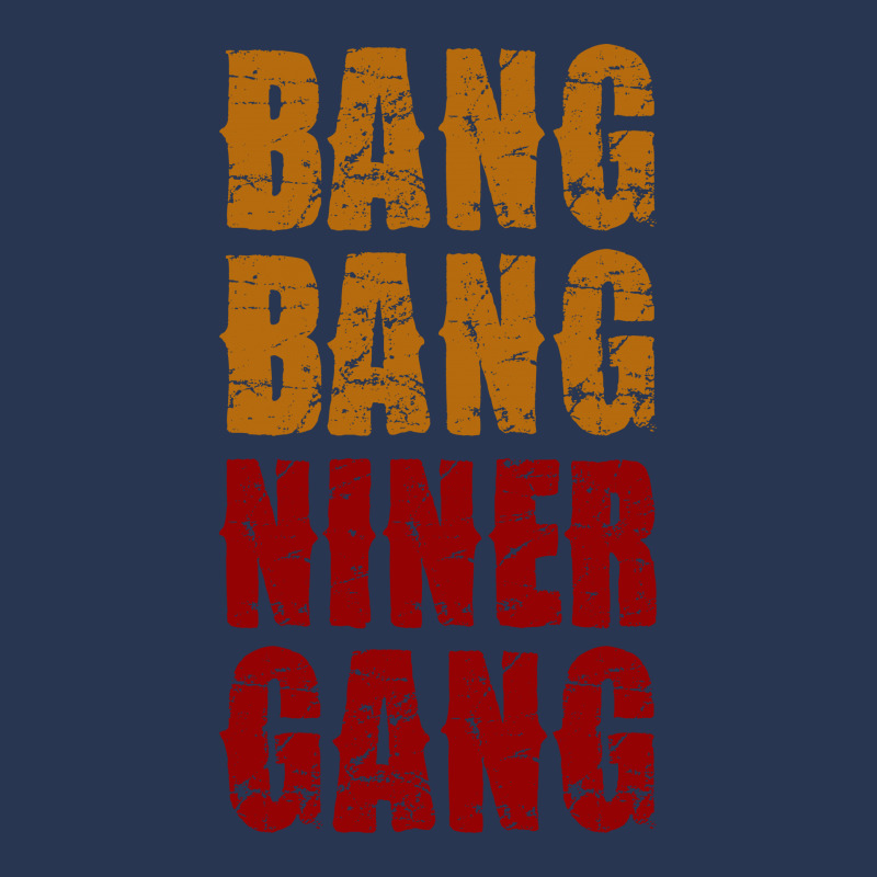 Bang Bang Niner Gang Football Men Denim Jacket | Artistshot