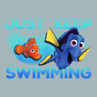 Finding Nemo Just Keep Swimming Funny Nemo And Dory Unisex Tee Adult T Unisex Sherpa-lined Denim Jacket | Artistshot