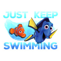 Finding Nemo Just Keep Swimming Funny Nemo And Dory Unisex Tee Adult T 3/4 Sleeve Shirt | Artistshot