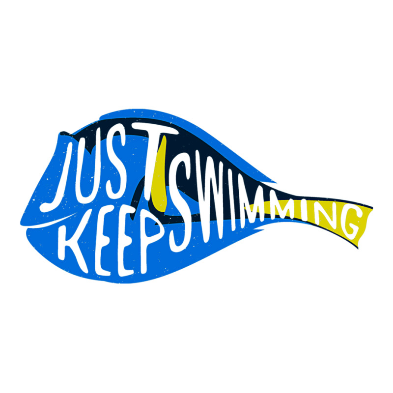 Finding Nemo Just Keep Swimming Sticker Sticker | Artistshot