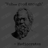 Meh Good Enough Mediocrates Sarcastic Greek Philosophy Vintage T-shirt | Artistshot