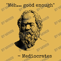 Meh Good Enough Mediocrates Sarcastic Greek Philosophy Vintage Hoodie And Short Set | Artistshot