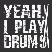 Yeah I Play Drums   Drumming T Shirt Vintage Hoodie And Short Set | Artistshot