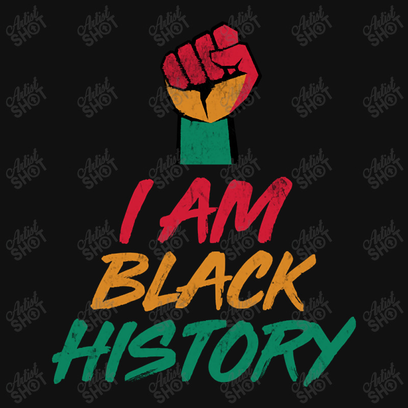 Limited Edition Pan African- I Am Black History Fist Design Graphic Youth T-shirt | Artistshot