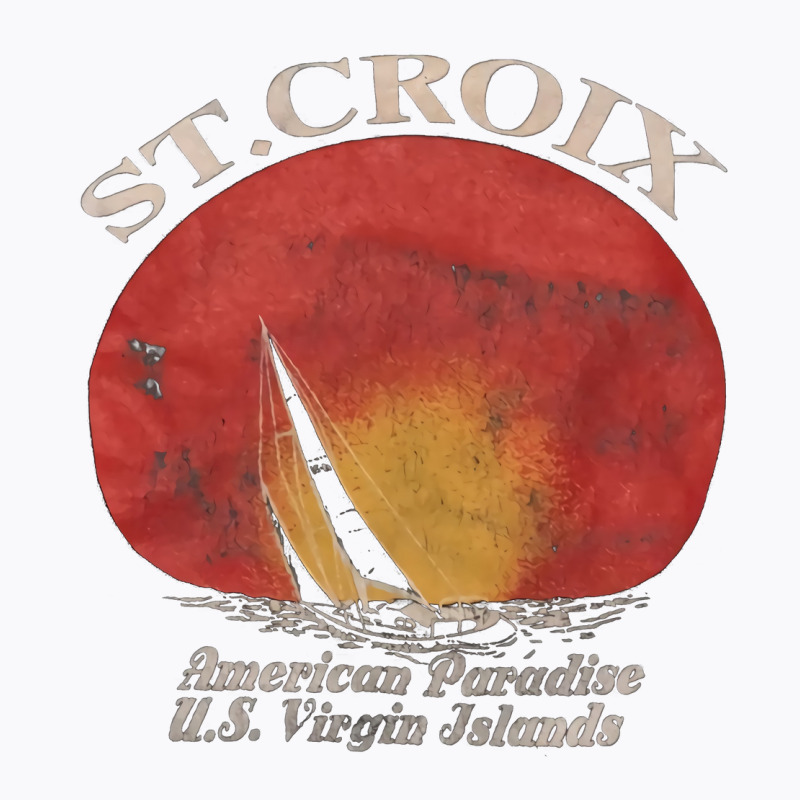 St Croix American Paradise T-Shirt by vendraqidas | Artistshot