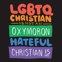 Limited Edition Lgbtq Christian Is Not An Oxymoron Lgbt Pride Gift Waist Apron | Artistshot