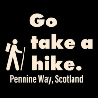 Pennine Way Scotland Go Take A Hike Retro Adjustable Cap | Artistshot