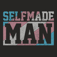 Trending Mens Selfmade Man Trans Pride Flag Transgender Funny Lgbtq Ladies Fitted T-shirt | Artistshot