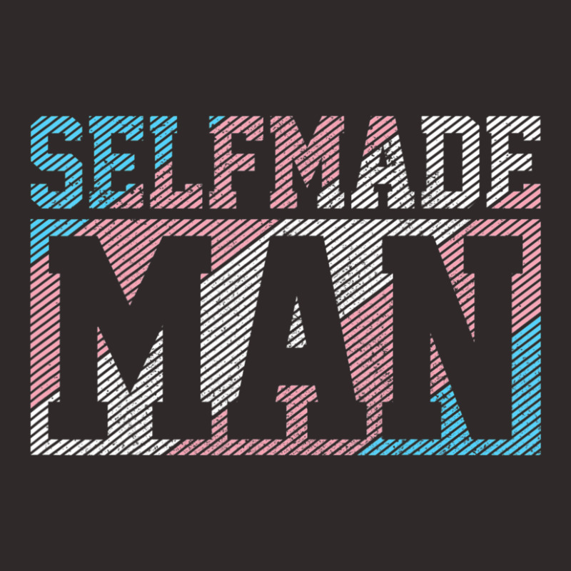 Trending Mens Selfmade Man Trans Pride Flag Transgender Funny Lgbtq Racerback Tank by femalesbaubles | Artistshot