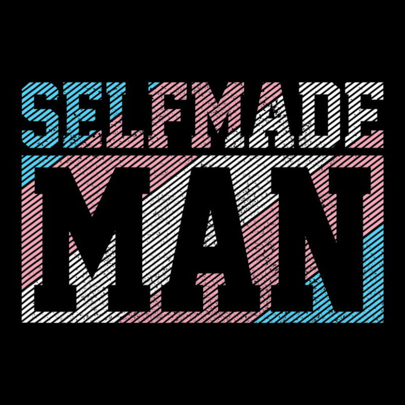 Trending Mens Selfmade Man Trans Pride Flag Transgender Funny Lgbtq Women's V-Neck T-Shirt by femalesbaubles | Artistshot