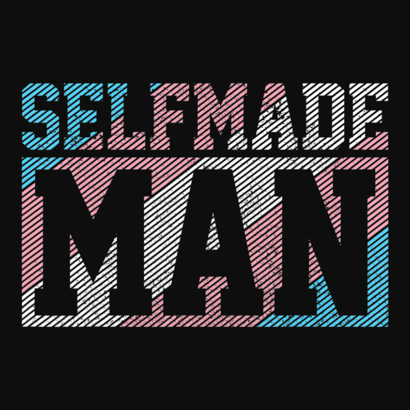 Trending Mens Selfmade Man Trans Pride Flag Transgender Funny Lgbtq Crop Top by femalesbaubles | Artistshot