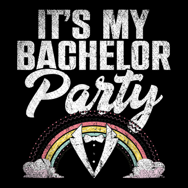 Mens Its My Bachelor Party Rainbow Groom Funny Bachelor Party T Shirt Youth Jogger | Artistshot