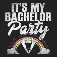 Mens Its My Bachelor Party Rainbow Groom Funny Bachelor Party T Shirt Backpack | Artistshot