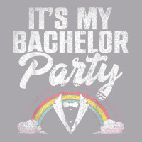 Mens Its My Bachelor Party Rainbow Groom Funny Bachelor Party T Shirt Youth 3/4 Sleeve | Artistshot