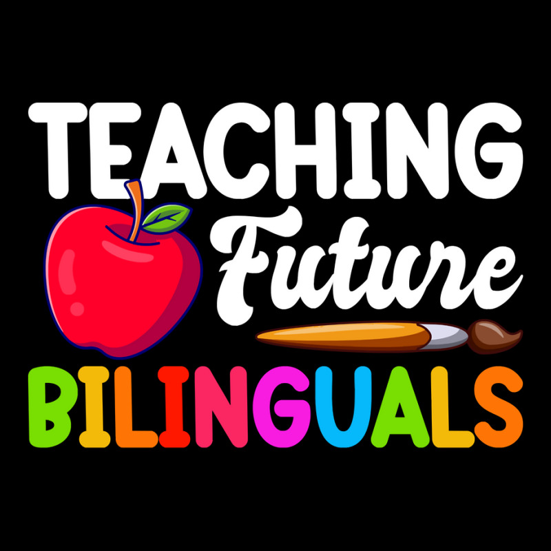 Bilingual Spanish Teacher Teaching Future Bilinguals Long Sleeve T Shi Pocket T-Shirt by dorman | Artistshot