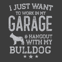 Bulldog Dad Car Garage Hangout Men Men's Polo Shirt | Artistshot