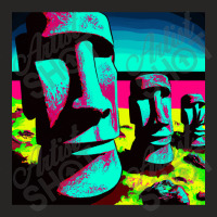 Limited Edition Pop Art Easter Island Ladies Fitted T-shirt | Artistshot