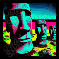 Limited Edition Pop Art Easter Island Maternity Scoop Neck T-shirt | Artistshot