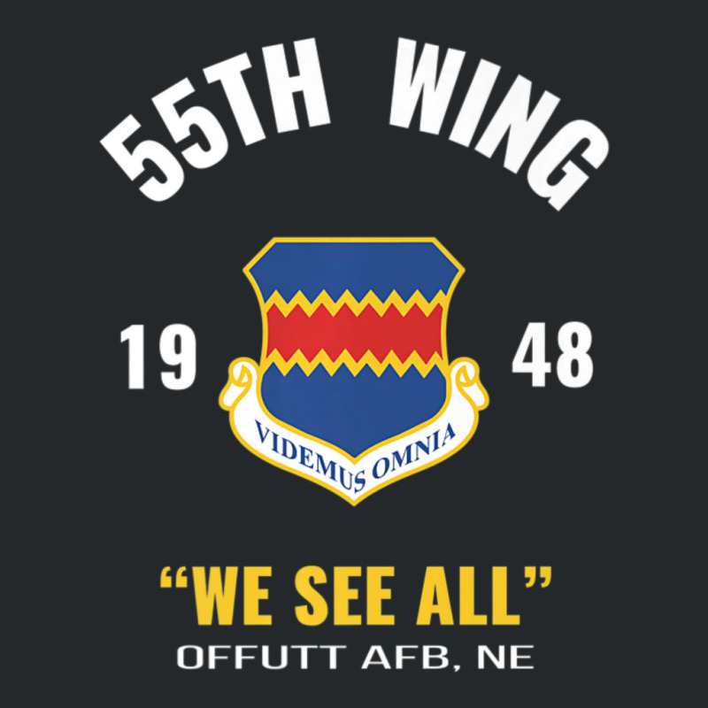 Hot Trend Air Force 55th Wing Crewneck Sweatshirt by quanghuydinh1 | Artistshot