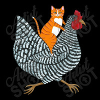 Trending Ginger Cat Chicken Ride Adjustable Cap | Artistshot