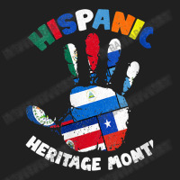 Womens Latin America Latino Pride Hand Hispanic Heritage Month Vneck Ladies Polo Shirt | Artistshot