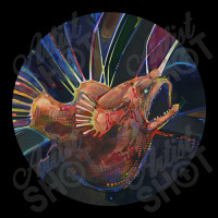 Limited Edition Fanfin Seadevil Painting - 2012 Maternity Scoop Neck T-shirt | Artistshot