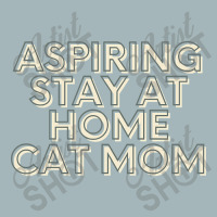 Trending Aspiring Stay At Home Cat Mom Unisex Sherpa-lined Denim Jacket | Artistshot