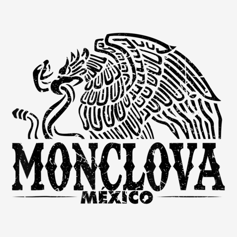 Monclova Mexico Eagle Retro Vintage Distressed T Shirt Metal Print ...