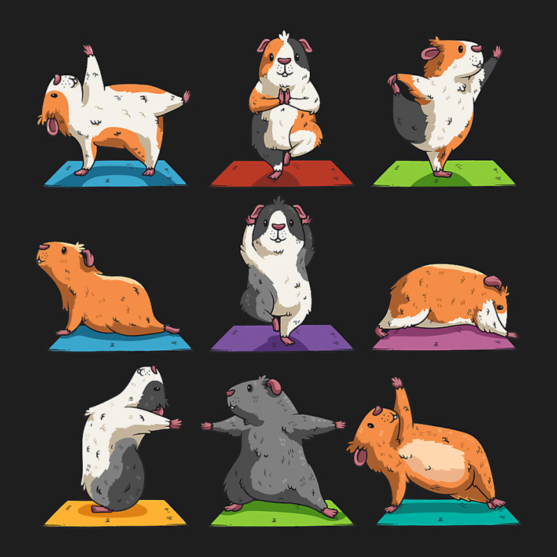 Guinea Pig Yoga Position Workout Gift Classic T-shirt by Rhonda | Artistshot