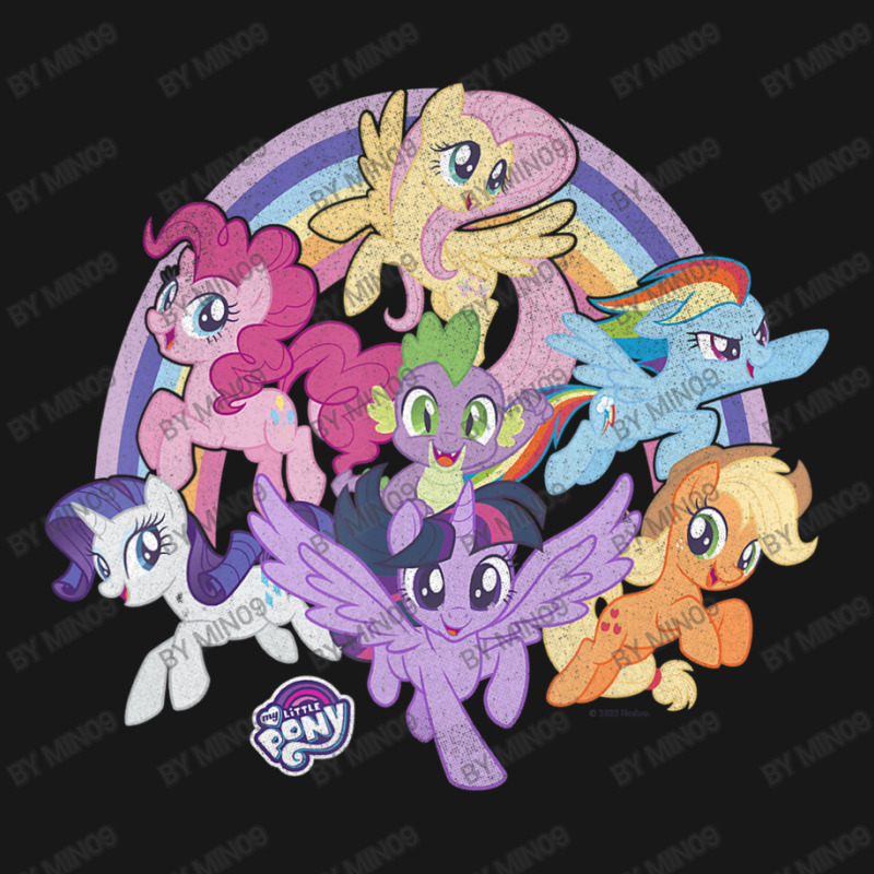 My Little Pony Friendship Is Magic Rainbow Pony Group Shot Flannel Shirt | Artistshot